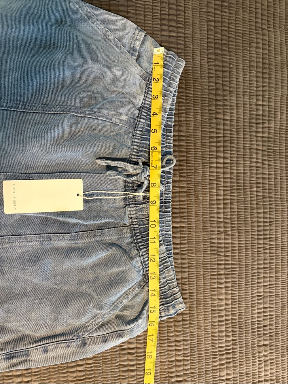 Thread & Supply Chambray blue Denim Pants - Picture 7 of 9